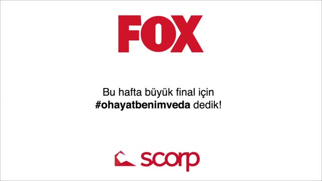 Bu hafta büyük final için #ohayatbenimveda dedik!